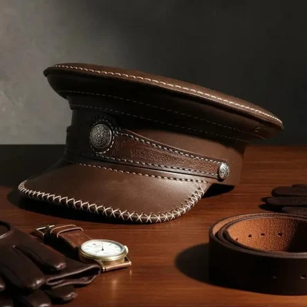 Каталог Картузы. Картузы из натуральной кожи.